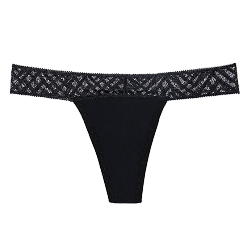 Tanga menstruel coloris Noir