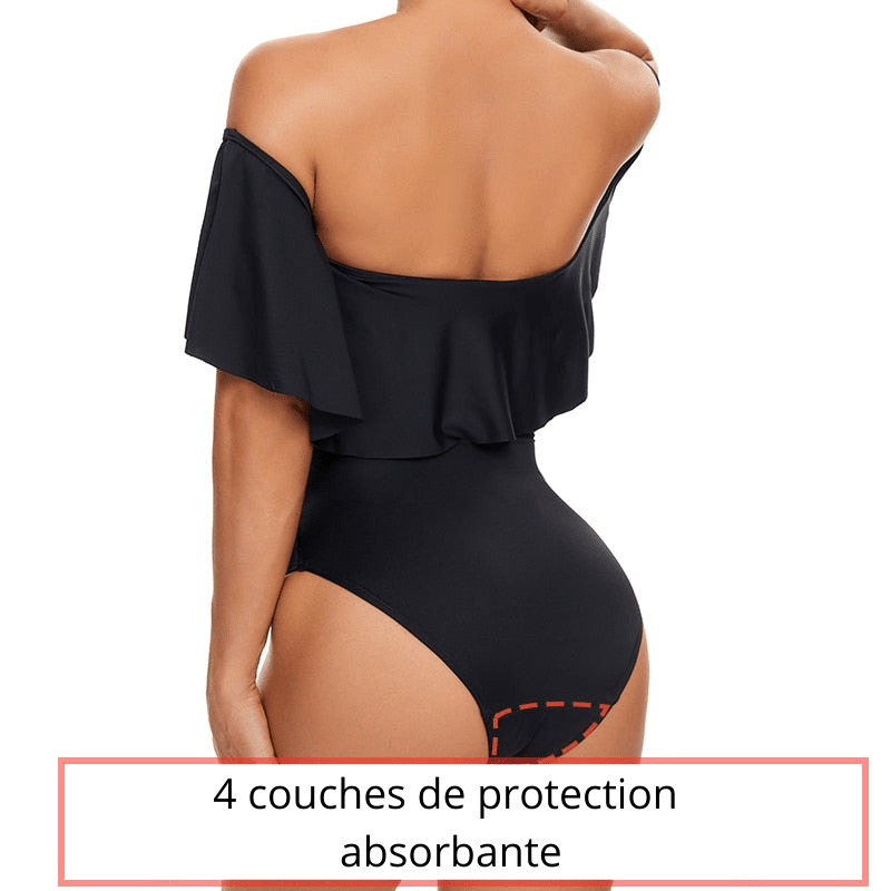 Maillot de bain menstruel une pièce Olivia