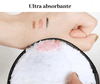 Lot Eponges nettoyantes-démaquillantes lavables pour le visage en microfibre